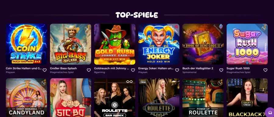 Spinania casino app